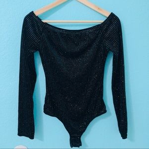 Sparkly bodysuit!